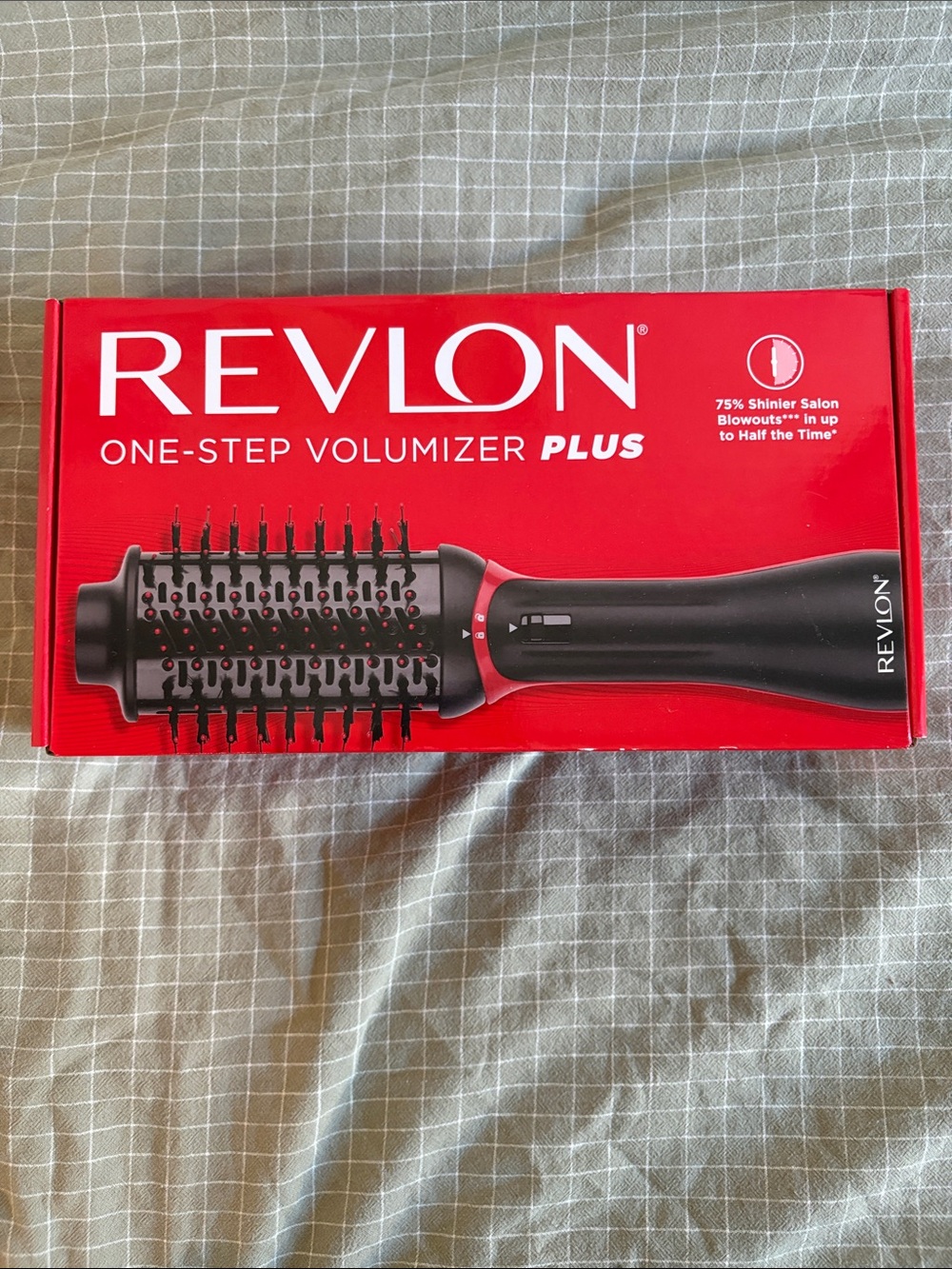 Revlon One-Step Volumizer Plus Hair Brush - Red and Black